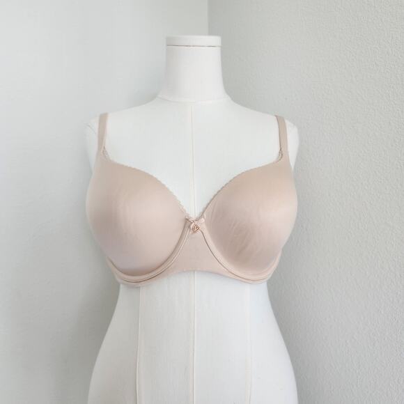 Victoria's Secret Other - Victoria's Secret Body by Victoria Lined Demi Bra Beige Marzipan 40C